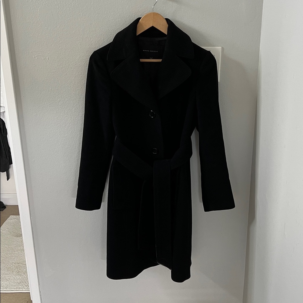 Banana Republic wool blend coat